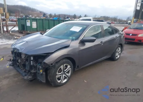 2016 Honda Civic Lx из США, поврежденный, VIN 19XFC2F50GE224645